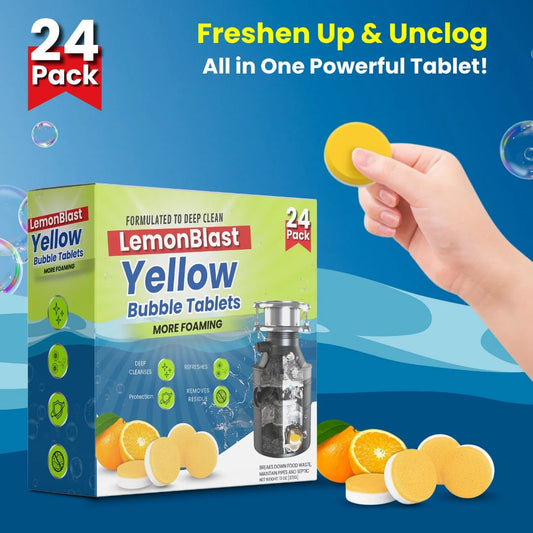 LemonBlast Yellow Bubble Tablets | 🔥FLAT 60% OFF SAVING🔥